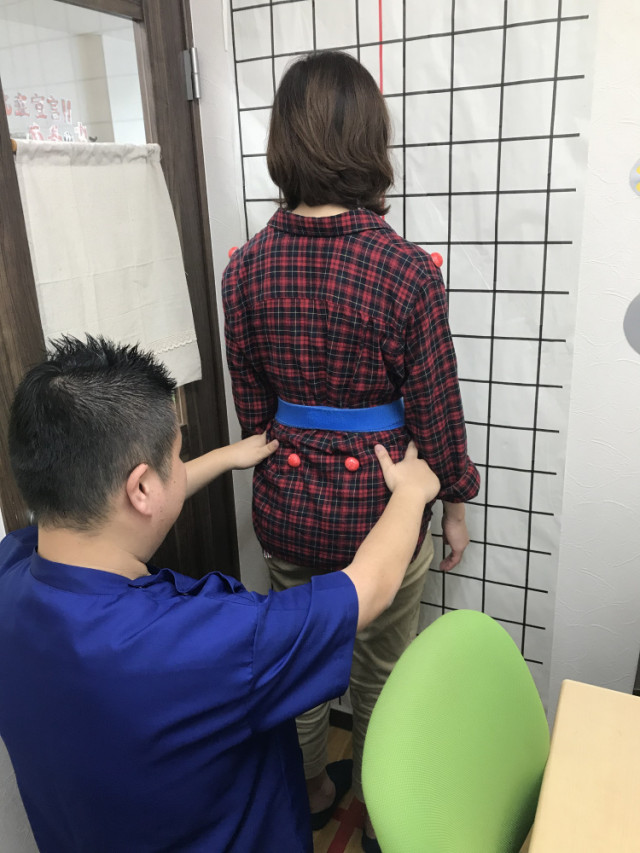 施術の写真